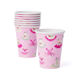 Caspari Tutus Paper Cups - 8 Per Package 14630CP