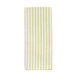 Busatti Italian Woven Cotton & Linen Tea Towel - 1 Each Thin Stripe in Sage 14803