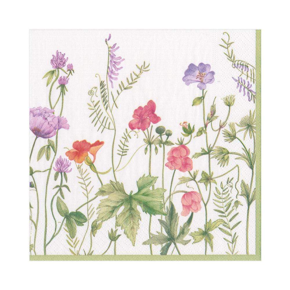 Caspari French Floral Paper Luncheon Napkins