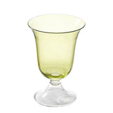 Abigails Adriana Water Glass in Green - Set of 4 15266X4