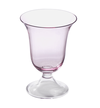 Abigails Adriana Water Glass in Pink 15269