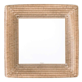 Caspari Rattan Paper Dinner Plates - 8 Per Package 15360DP