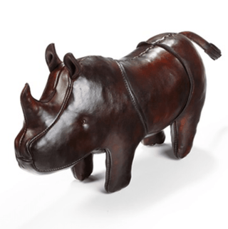 Omersa Omersa Leather Rhinoceros- Miniature 15744