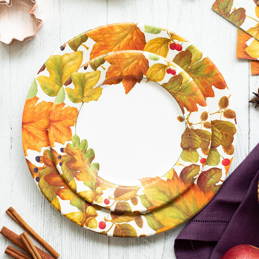 Fall dessert plates 2025