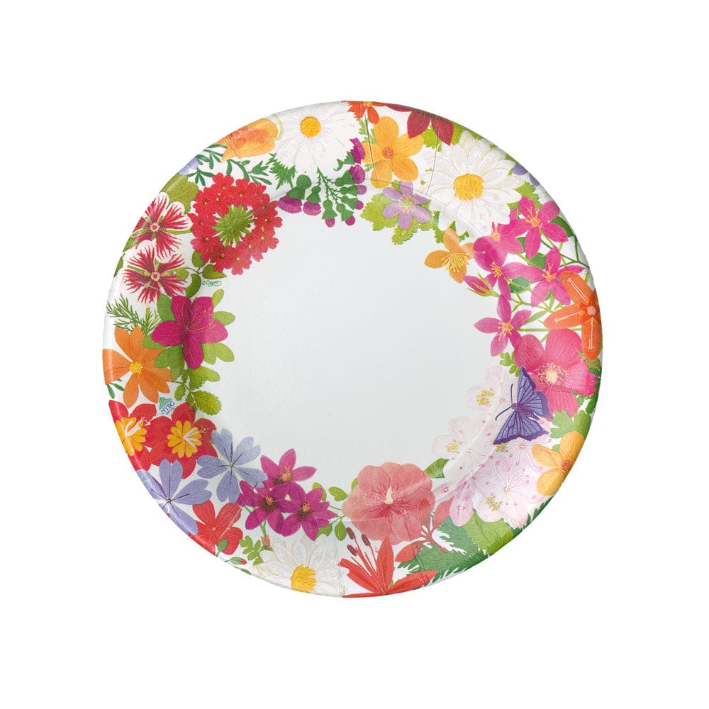 Boho Floral Paper Plates - Large, Hobby Lobby