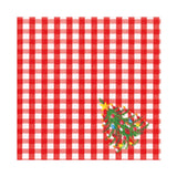Caspari Christmas Tree Gingham Paper Luncheon Napkins - 20 Per Package 17170L