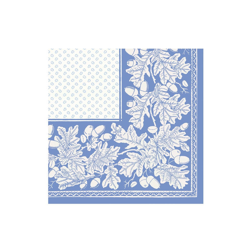 Monarch Brands Cooks Linen 15 x 25 Blue Windowpane Pattern 32 oz
