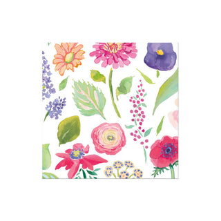 Caspari Summertime Paper Cocktail Napkins - 20 Per Box 17440C