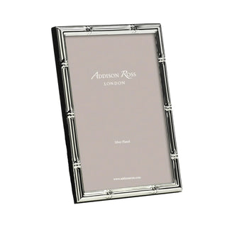 Addison Ross Bamboo 8" x 10" Picture Frame in Silver - 1 Each 17565