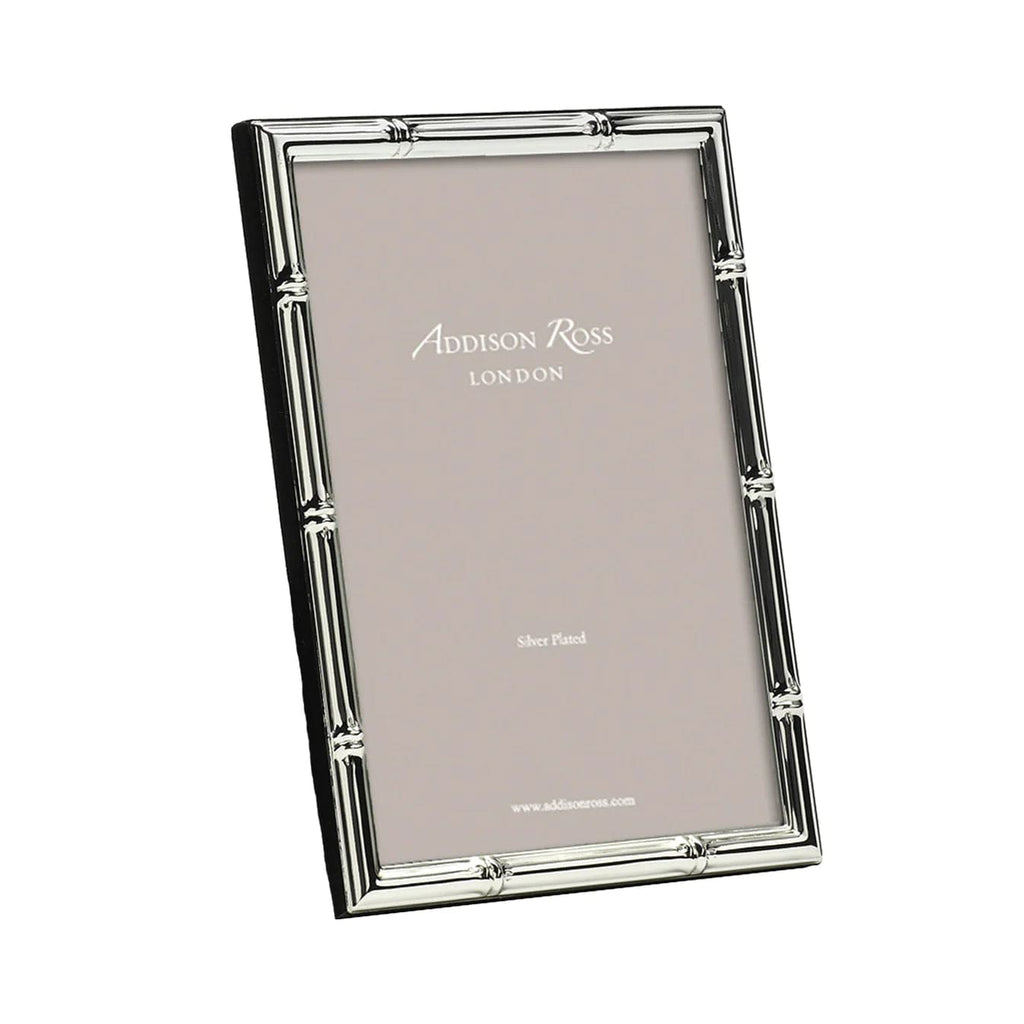 Addison Ross Bamboo 8" x 10" Picture Frame in Silver - 1 Each 17565