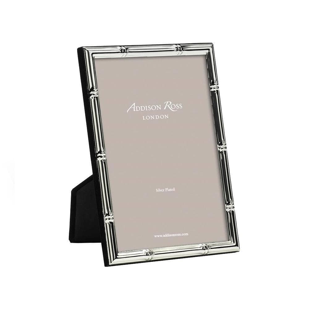 Addison Ross Bamboo 5" x 7" Picture Frame in Silver 17566