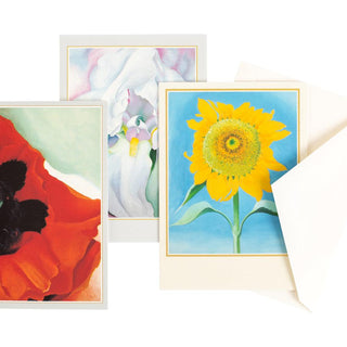 Caspari Georgia O'Keefe Boxed Note Cards - 8 Note Cards & 8 Envelopes 18607.46