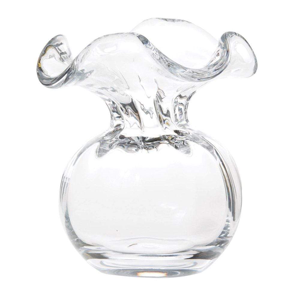 Hibiscus Bud Vase in Clear - 1 Each