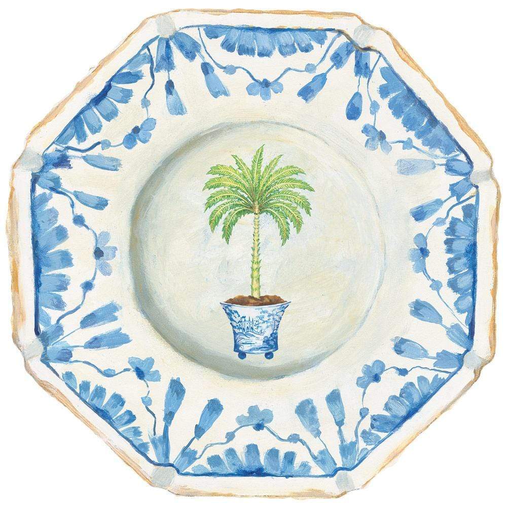 Placemats - 6 stuks - 45x30 cm - Palmboom - Tropisch Placemats - 6 stuks - 45x30 cm - Palmboom - Tropisch