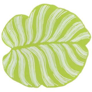 Caspari Tropical Leaf Die-Cut Placemat - 4 Per Package 3061PMSX4