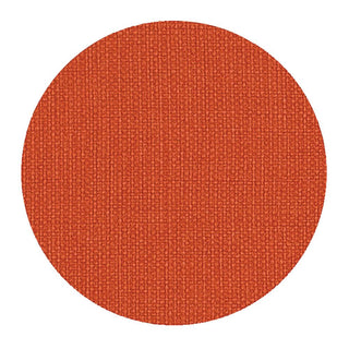 Caspari Classic Canvas Felt-Backed Coasters in Orange - 8 Per Box 4014CR