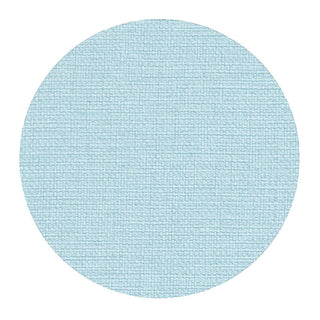 Caspari Classic Canvas Felt-Backed Coasters in Aqua - 8 Per Box 4018CR