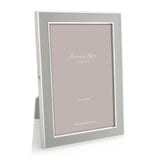 Addison Ross Chiffon Enamel 5" x 7" Picture Frame with Silver Trim - 1 Each 41090
