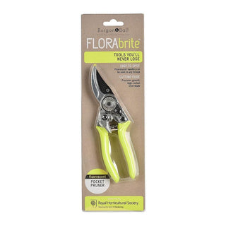 Burgon and Ball Pocket Garden Pruner in Yellow - 1 Each 42025