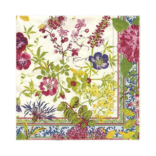 Caspari Millefleurs Paper Luncheon Napkins - 20 Per Package 5860L