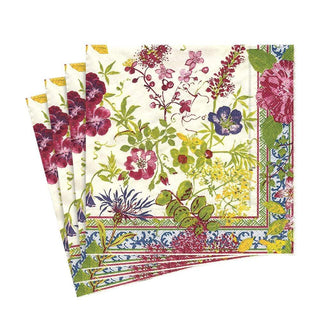 Caspari Millefleurs Paper Luncheon Napkins - 20 Per Package 5860L