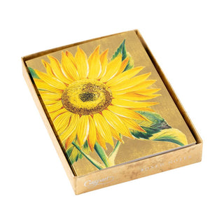 Caspari Sunflower Boxed Note Cards - 8 Note Cards & 8 Envelopes 79614.46