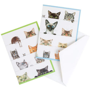 Caspari Kitties Boxed Note Cards - 8 Note Cards & 8 Envelopes 84608.46