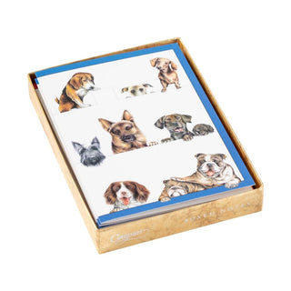 Caspari Dogs Boxed Note Cards - 8 Note Cards & 8 Envelopes 84609.46