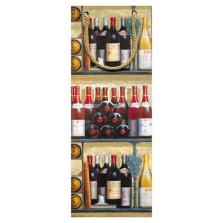Caspari The Wine Cellar Wine & Bottle Gift Bag - 1 Each 8506B4