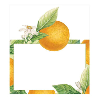 Caspari Orangerie Die-Cut Place Cards - 8 Per Package 85907P