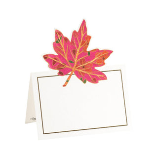Caspari Jeweled Autumn Die-Cut Place Cards - 8 Per Package 85938P
