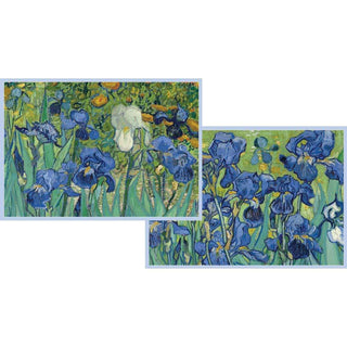 Caspari Van Gogh Irises Boxed Note Cards - 8 Note Cards & 8 Envelopes 87609.46