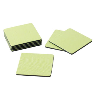 Caspari Square Lizard Coasters in Green - 8 Per Box 88082CC