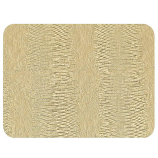 Caspari Lizard Felt-Backed Placemat in Platinum - 1 Each 88088PMC