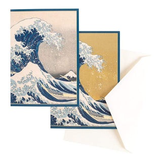 Caspari The Great Wave Boxed Note Cards - 8 Note Cards & 8 Envelopes 88604.46