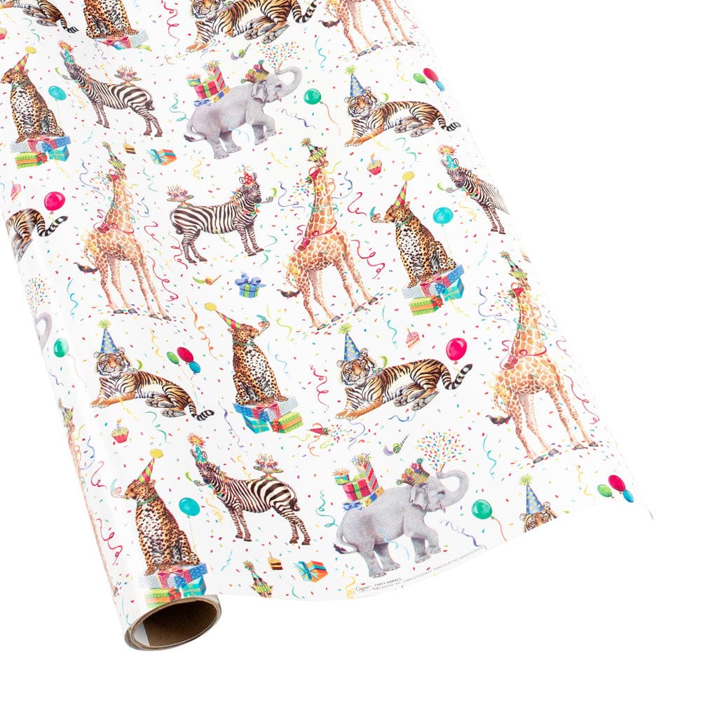 Quirky Animals Wrapping Paper Set