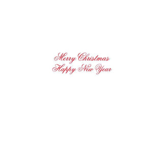 Caspari Christmas Tree Large Embossed Boxed Christmas Cards - 10 Cards & 10 Envelopes 89316