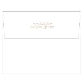 Personalization by Caspari Royal Plaid Foil Portrait Folded Holiday Photo Cards 89977PG