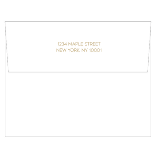 Personalization by Caspari Cheers Foil Landscape Folded Holiday Photo Cards 89978PG