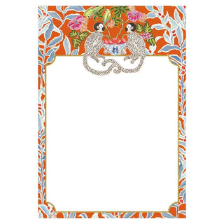 Caspari Monkeys Invitations in Foil - 8 Blank Invitations & 8 Envelopes 90915E42