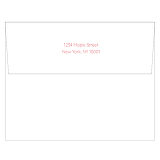 Personalization by Caspari Bamboo with Pagoda Initial Landscape Holiday Photo Postcards 90986POSTPG