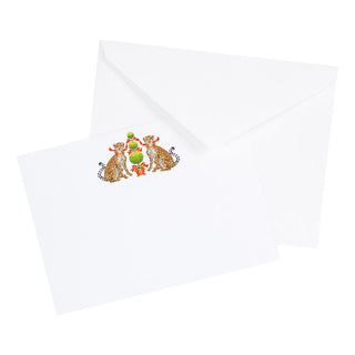 Caspari Cheetahs and Topiary Blank Correspondence Cards - 20 Cards & 20 Envelopes 92630CCU