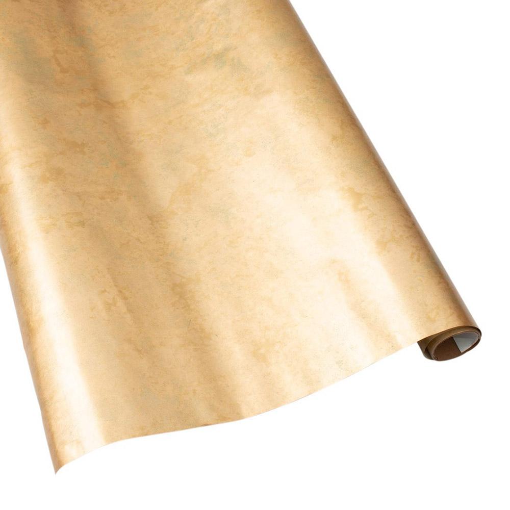 Antique Gold Foil Gift Wrapping Paper - 30 x 6' Roll – Caspari