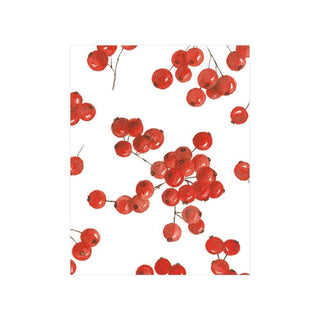 Caspari Berry Gathering Gift Enclosure Cards - 4 Mini Cards & 4 Envelopes 9700ENC