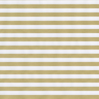Caspari Club Stripe Reversible Gift Wrapping Paper in Gold & Silver - 2 30" x 8' Rolls 97270RCX2