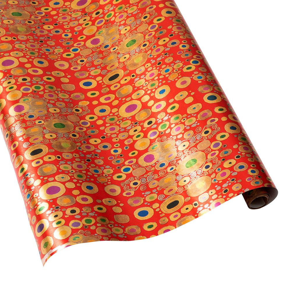 Caspari Eloise Red Gift Wrap - One 30 x 8' Roll
