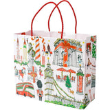 Caspari Cosmopolitan Christmas Large Gift Bag - 1 Each 9747B3