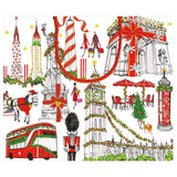 Caspari Cosmopolitan Christmas Large Gift Bag - 1 Each 9747B3