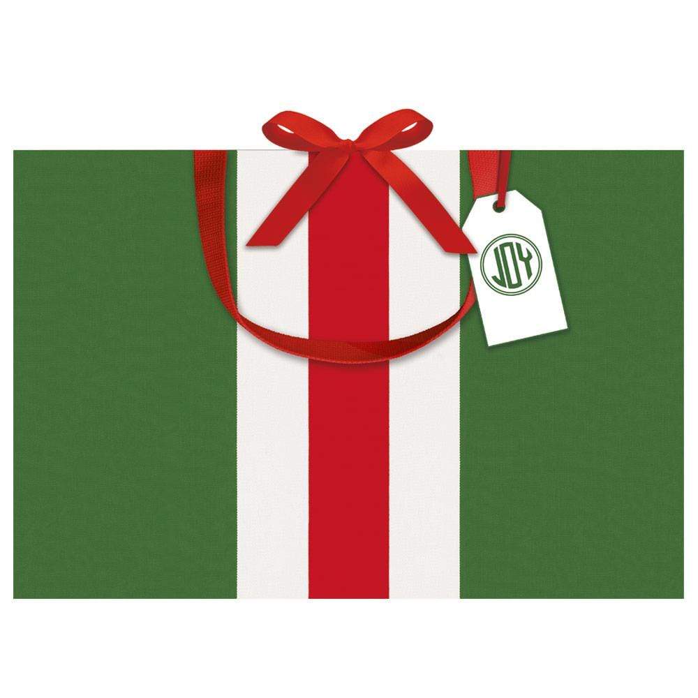 Caspari Firenze Stripe Medium Gift Bag - 1 Each 9749B5