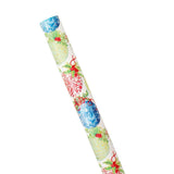 Caspari Porcelain Ornaments Gift Wrapping Paper - 30" x 8' Roll 9758RC